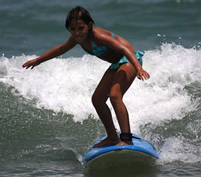 surfing cocoa beach