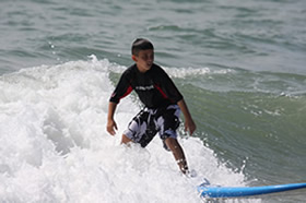 Womens surfing